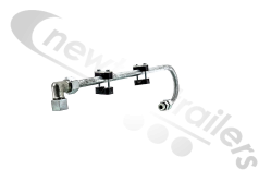 STUK 5004468 Kraker Front Headboard Swan Neck Bent Over Hydraulic Pipe 20s