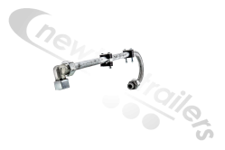 STUK 5004469 Kraker Front Headboard Swan Neck Bent Over Hydraulic Pipe 25s