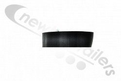 23-strap-24 Dawbarn Cover Sheet Side Strap - Short Pole Strap With Eyelet For Clearspan and Storm Straps