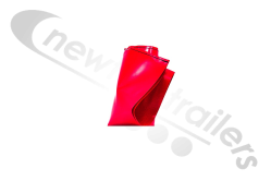 62" 1/2 CIRC x 48" LONG RED Grain Sock Fabric for Wilcox 62-1/2" x 36" Red