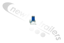 502112030.2 Cargo Floor Plank Counter Sunk Screw M12 x 30mm Zinc Plated (Single)