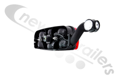 25-2210-761 Aspoeck Tail Lamp ECOPOINT - L/H With Stop/Tail LED & LED Outline Marker
