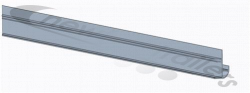 5001504 Kraker Front Bulkhead Lower Profile - 2325mm