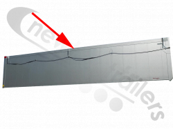 F115109-01 Fruehauf Top Rail For Side Planker Body LG =11000mm