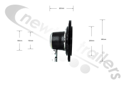 03307305653 SAF Hub Unit B9 Evo/Intradisc Axle