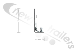 5154014.01 Cargo Floor Control Box Mounting Bracket (Without Box)
