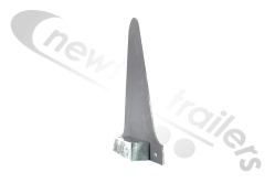 60AWF-000069-02-A Titan Anti Sail Bracket Assembly Suits 36" Long UK Mud Flaps