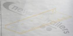 40AWF-000026-04-L-F Titan Rear Frame Member, Flip Roof To Suit Left Flip Roof Assembly
