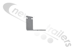 75SWF-000003-06-C Titan Air Tank Bracket,1/4", 5.1875 " T, 4.5" L Suits 3661 CU. IN. (60L) Tank 54" Aluminium Frame