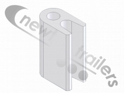BALPR00094  Knapen Floor Sheet Guide Profile 1110mm