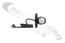 31-3360-007 Aspoeck Marker Light Outer Superpoint III LED Lamp 1.5m Open end Cable Red/Amber/White