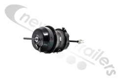 2430GCMEXLS Wabco Spring Brake Chamber Anchorlok Type 24/30 76mm Long Stroke