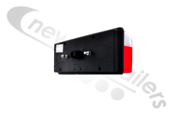 25-7400-507 Aspoeck Tail Lamp Europoint III (3) (Bulb/ LED Version)- R/H With ASS2.1 - 6 Pin Connector