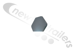 06029701 Keith Walking Floor® V9 slat end cap - Aluminium