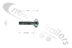 F00430880 Legras 50:50 Net System Arm - UK Nearside