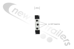 N1007361 Tailgate Air Lock Valve For Luck Rear Door Up To 2019