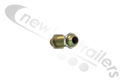 16mp-16mj Titan 1 3/8" STD 5" Bulkhead fitting