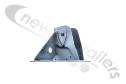 S-94002700 STAS SAF Nearside Axle Pivot Hanger Bracket 250mm With STAS Mounting Plate Fixing (Welded by STAS)