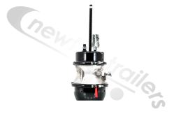 076-432-00A Newton Trailers Spring Brake Chamber Anchorlok Type 24/30 76mm Long Stroke