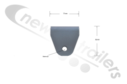 3056809 Knapen EXSIDE Full Side Door - Sheet Arch Lug
