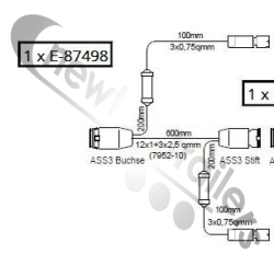 75-0360-007 Aspoeck SMCG Connection Cable ASS3