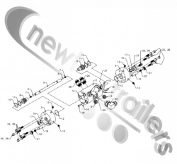 03888902 Keith® Walking Floor® RFII & Workhorse Switching Valve Assembly
