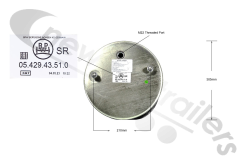 05.429.40.01.0 BPW Air Spring Bag Type 36 - Genuine