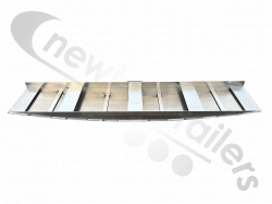 STAS FRONT HOOD 5" 99" inc Vent Dawbarn Hood for STAS Cover Sheet FRONT DOME Hood 5" x 99" Including Vent Incorporated and Flange