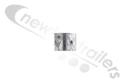 30156819  Knapen EXSIDE Full Opening Side Door - Sheet Arch Lug to Sheet Arch Connecting Piece/ Box Section