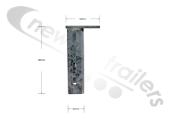 30132866 Knapen Bumper Bracket - Left Type 1.5