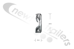 30167027 Knapen HDX Type 30 Under Run Rear Bumper Support