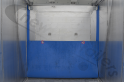 SC01402  Moving Headboard Floor Mat Eyelet for Walking / Moving Floor Trailers - Suits Green and Blue Mat