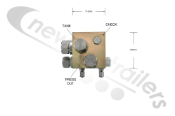 5973302 Keith Walking Floor® Cleen Sweep Manifold Assembly (1800)