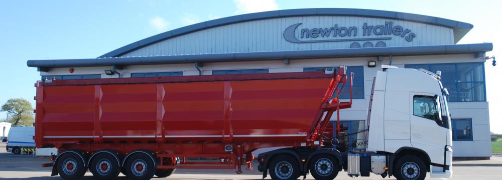 Steel Body Tipping Trailer Hire