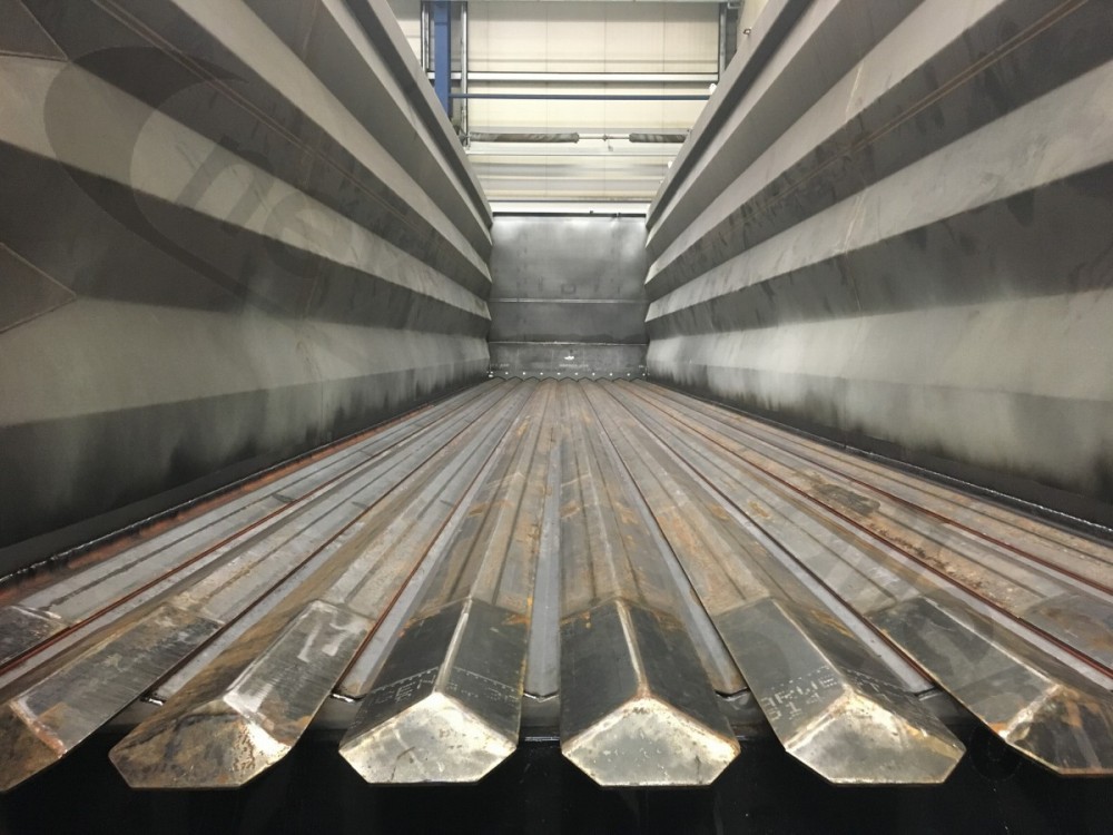 Steel Metal WALKING FLOOR® Trailer