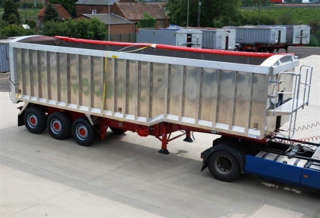 Monocoque Square Shape Tipping Trailer