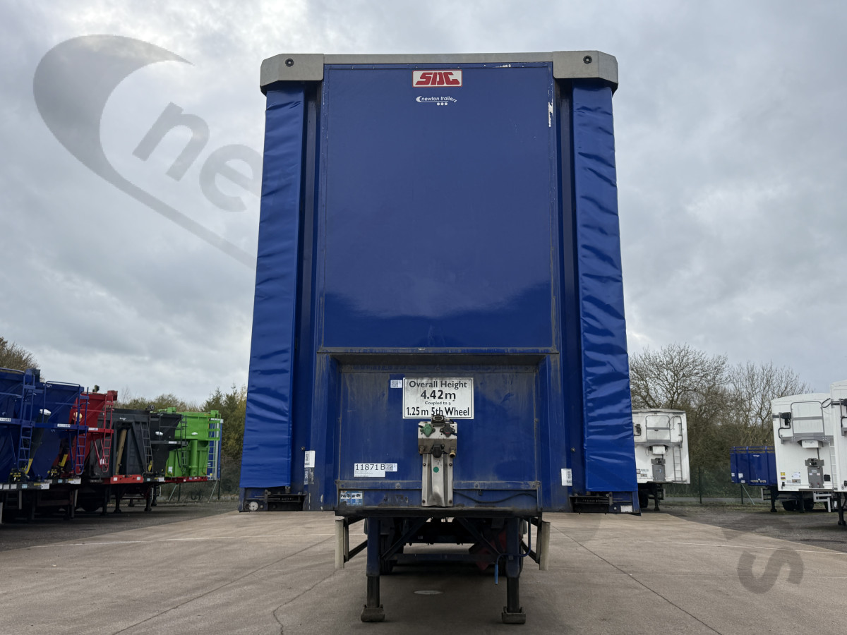 Hire Used 2016 SDC Curtainsider Trailer