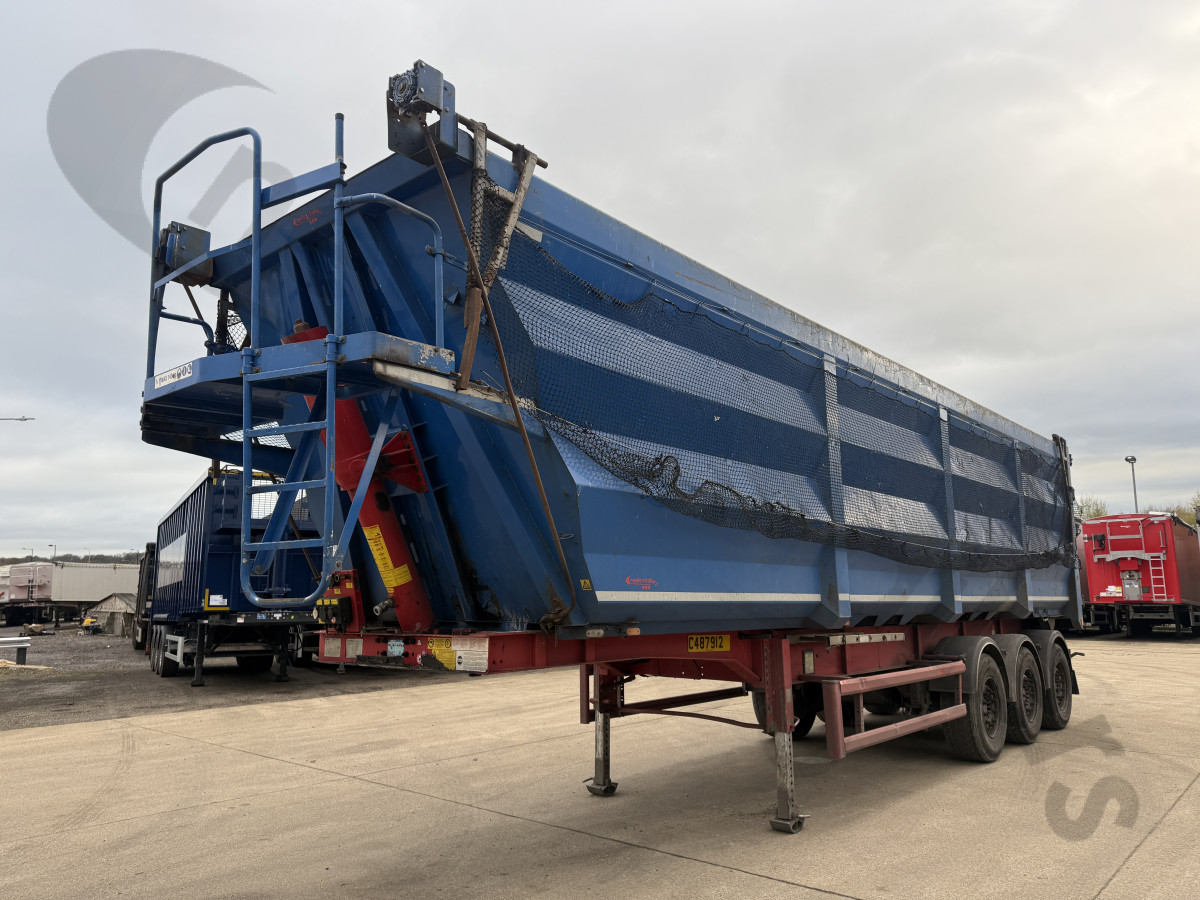 Used 2018 Lück Steel Body Tipping Trailer