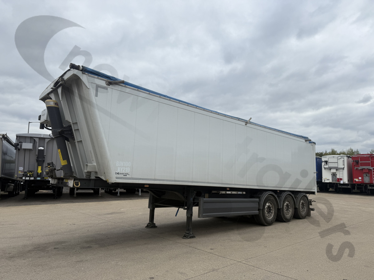 Hire Used 2022 STAS Plank Sided Tipping Trailer