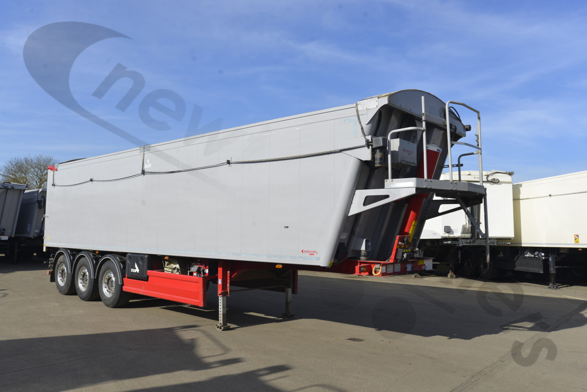 Used 2022 STAS Plank Sided Tipping Trailer