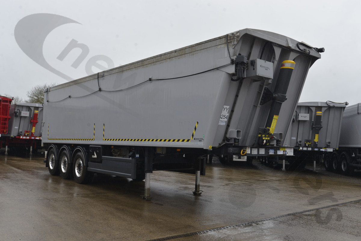 Used 2023 STAS Plank Sided Tipping Trailer