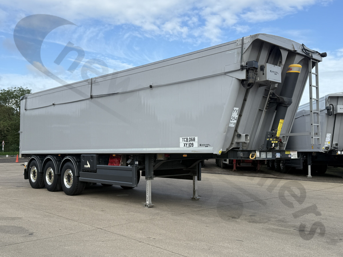 Hire Used 2023 STAS Plank Sided Tipping Trailer