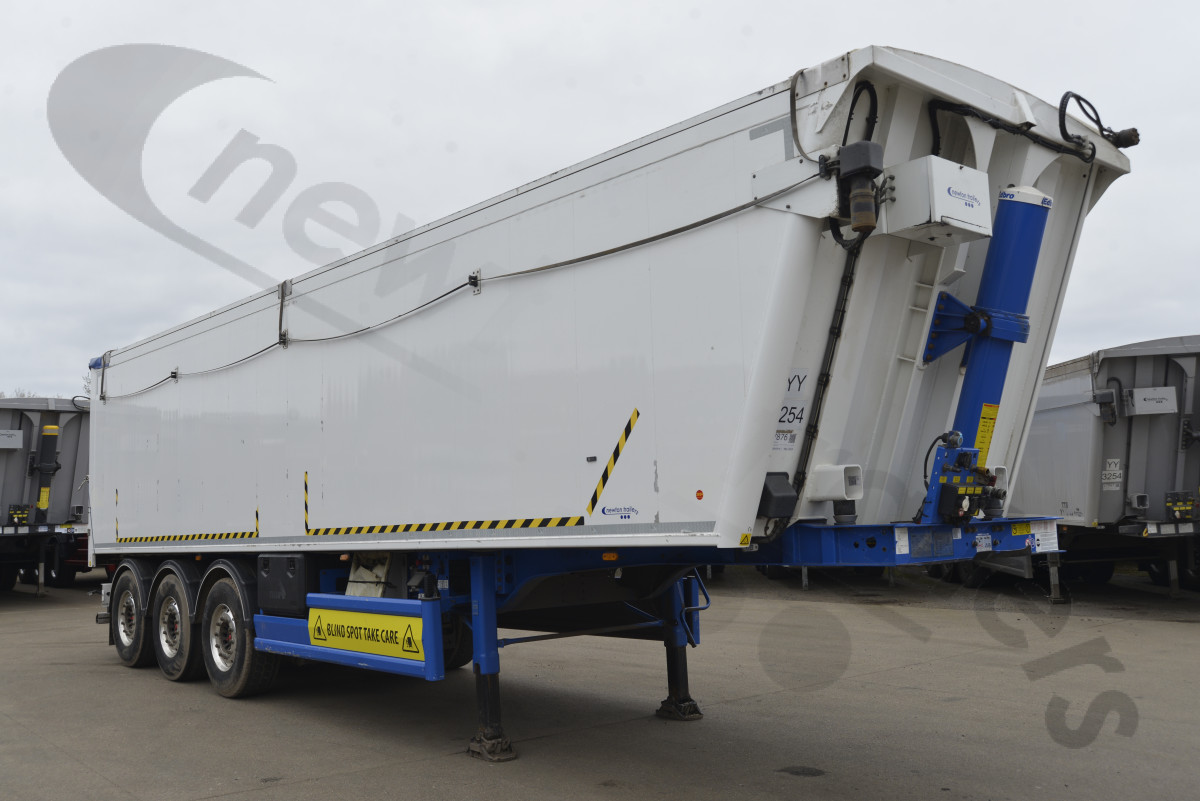Used 2021 STAS Plank Sided Tipping Trailer