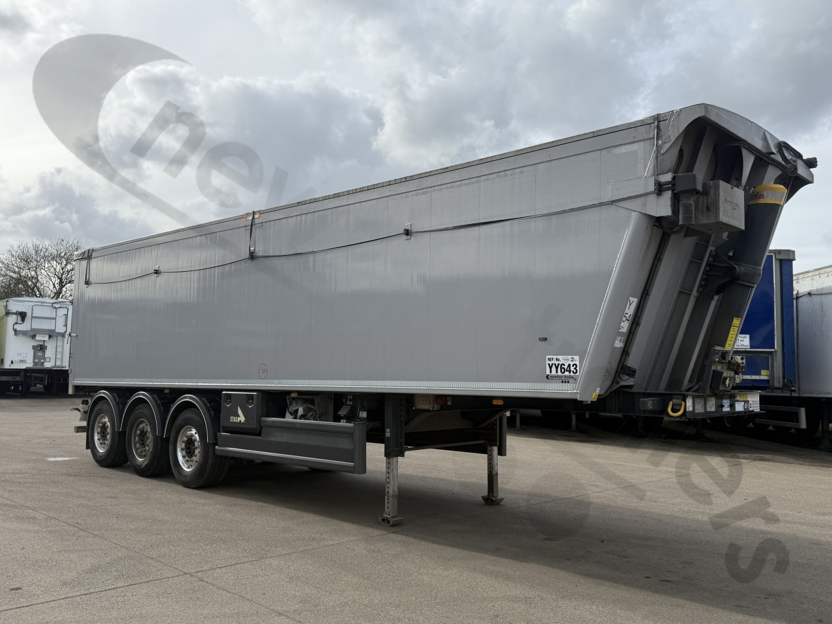 Hire Used 2024 STAS Plank Sided Tipping Trailer