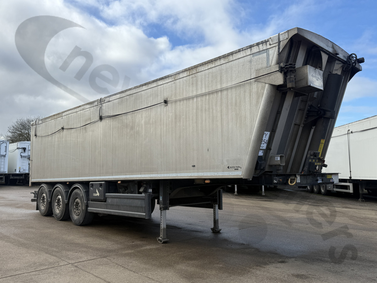 Hire Used 2021 STAS Plank Sided Tipping Trailer