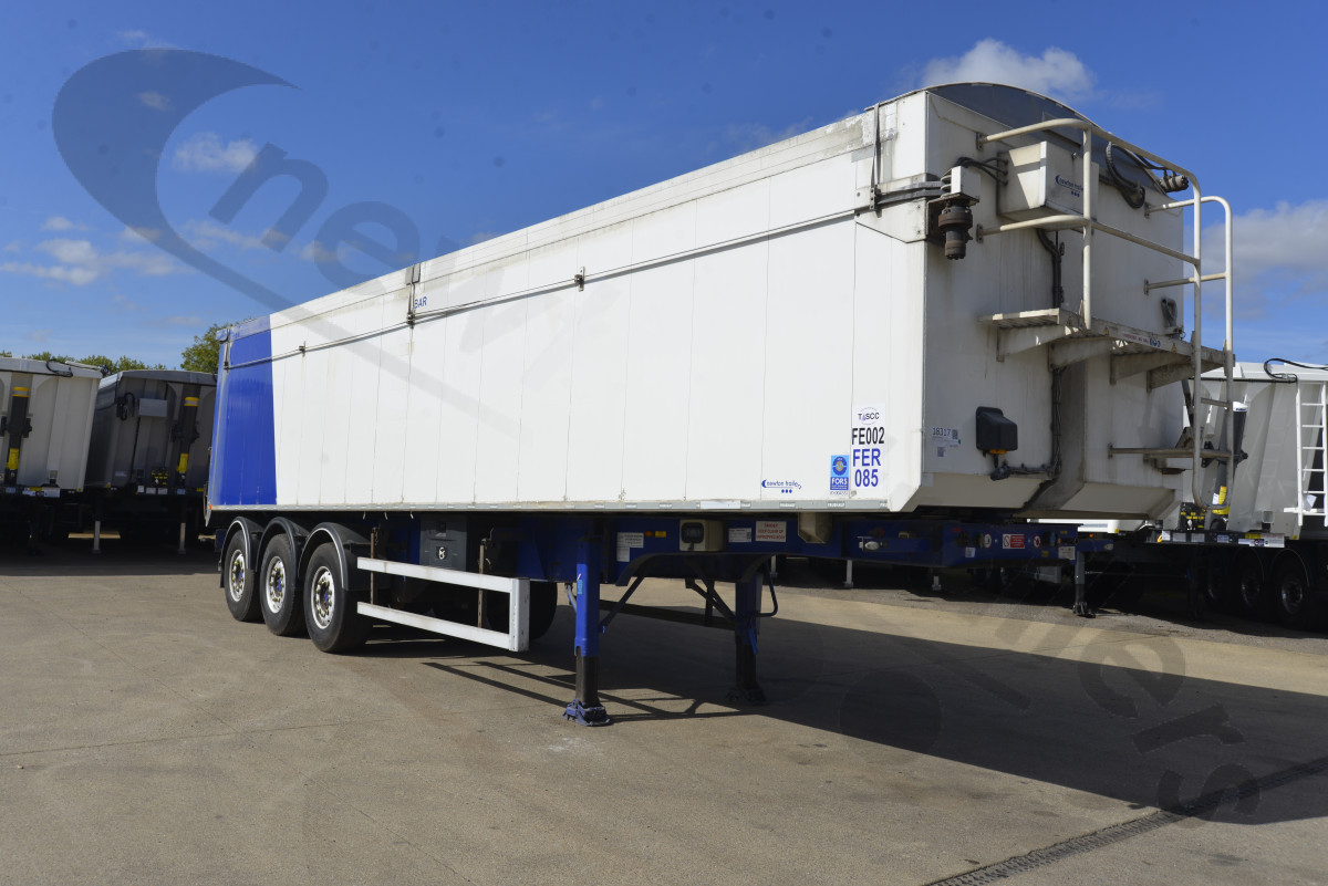 Hire Used 2015 Fruehauf Plank Sided Tipping Trailer