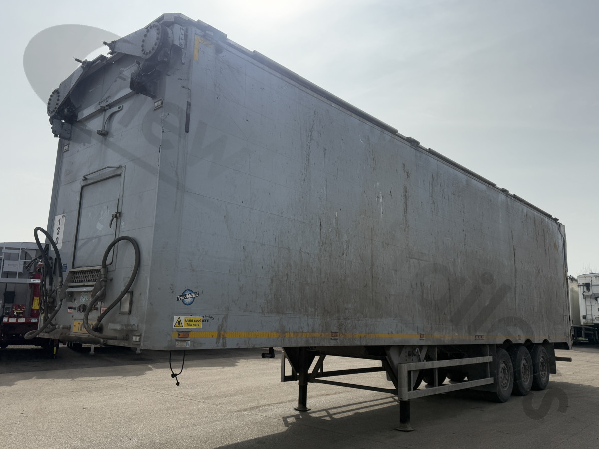 Used 2020 Titan Heavy Duty Waste & Landfill Moving Floor Trailer Hydraulic Door