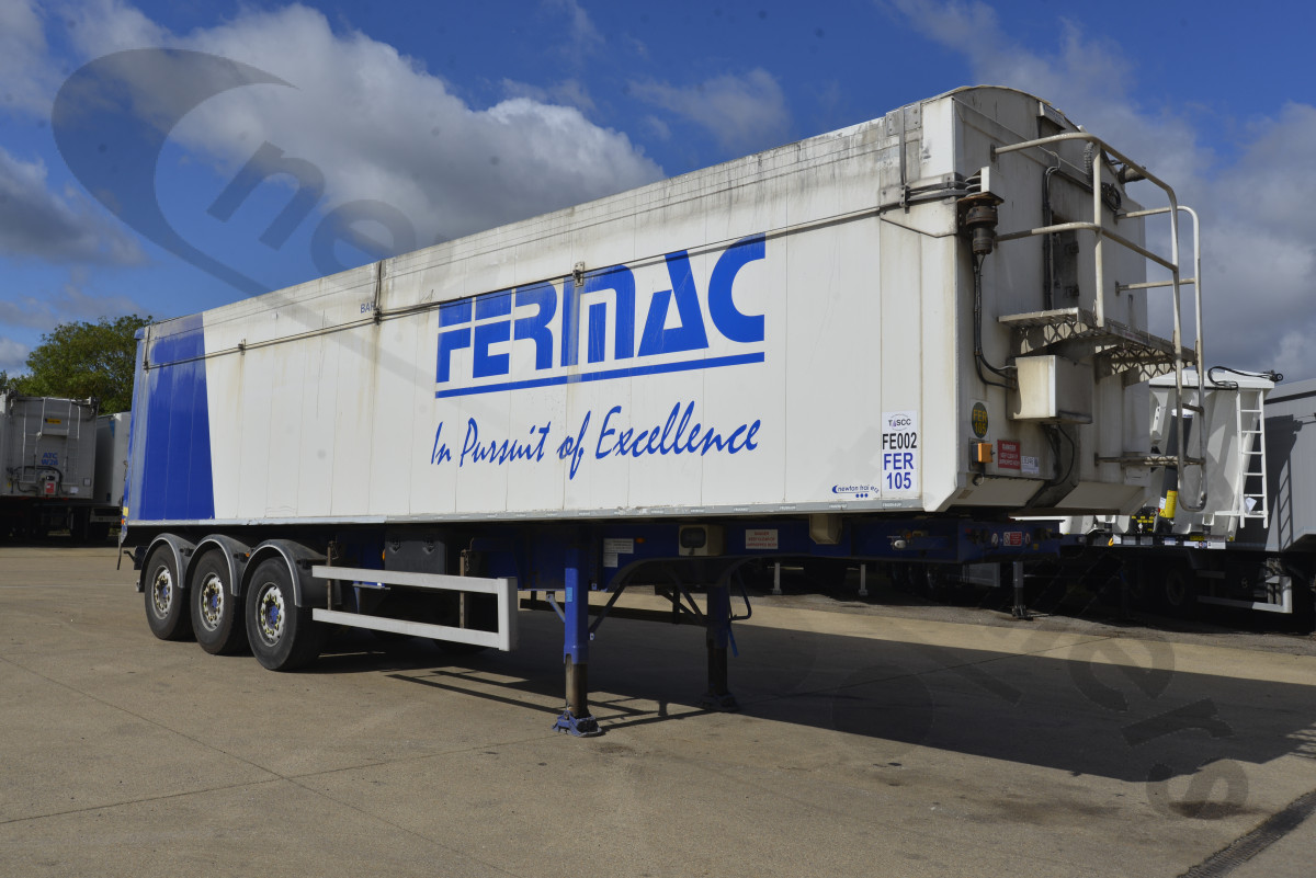 Used 2016 Fruehauf Plank Sided Tipping Trailer