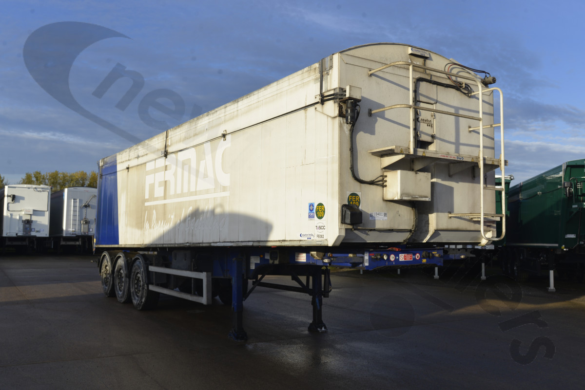 Used 2017 Fruehauf Plank Sided Tipping Trailer