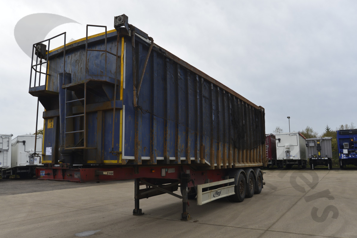 Used 2016 Fliegl/KBF Trailers Steel Body Tipping Trailer